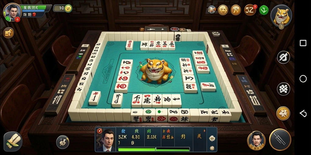 Screeenshot utama 5ZK menampilkan gameplay Mahjong yang menarik.