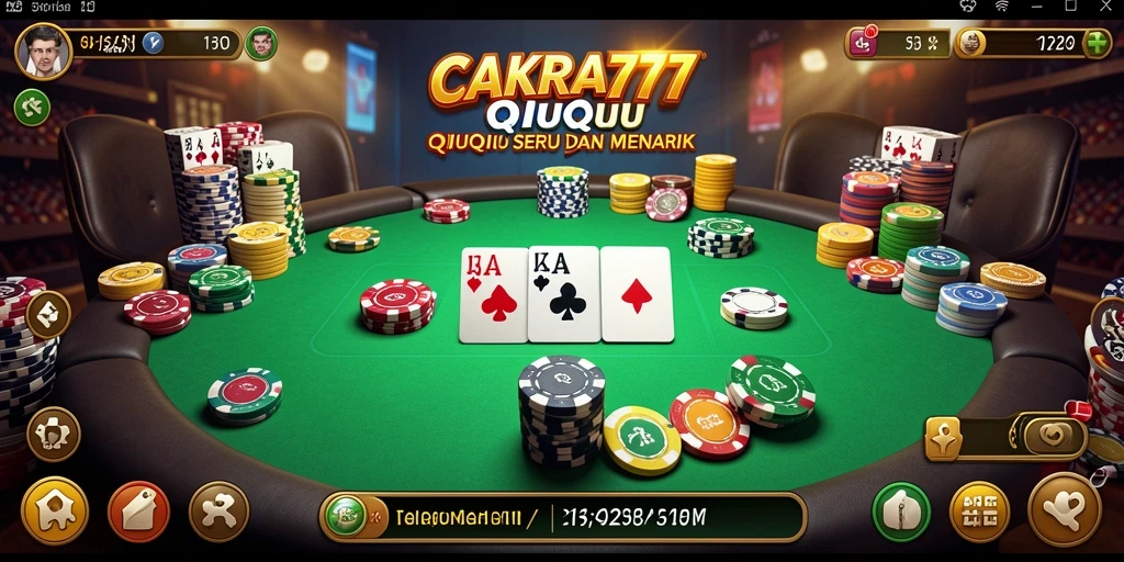 Tampilan gameplay QiuQiu yang memukau dan seru.