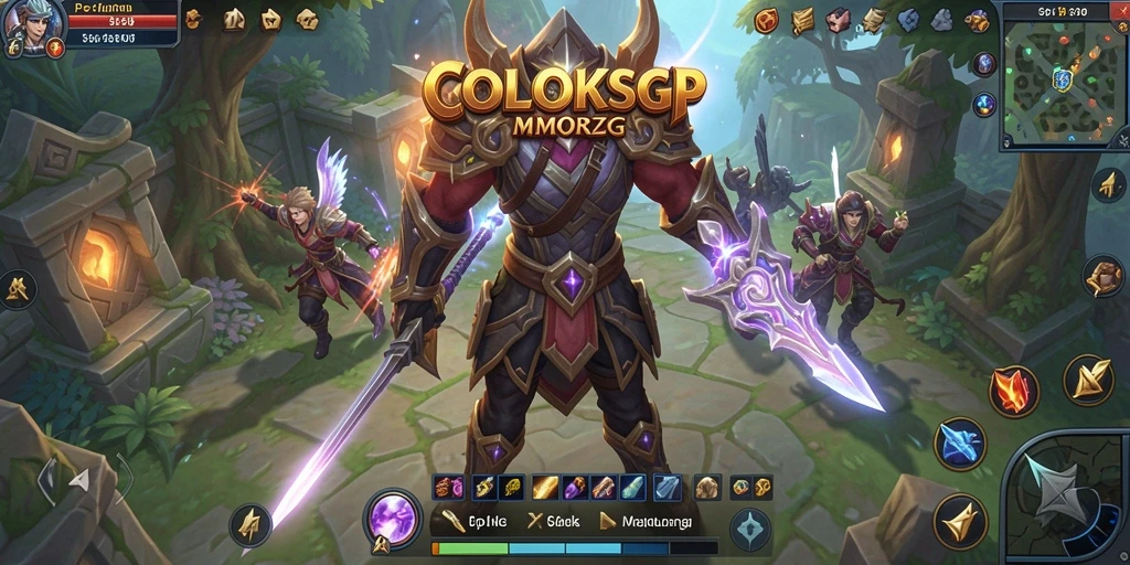 Tampilan gameplay epik di dunia COLOKSGP yang menakjubkan.
