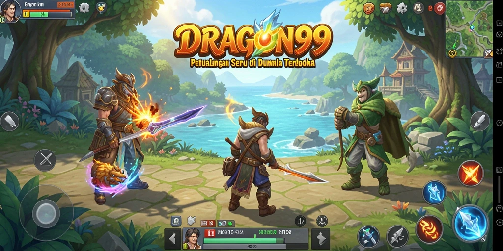 Pengalaman menakjubkan menjelajahi dunia terbuka DRAGON99.