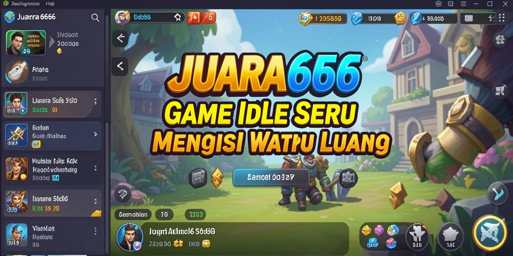 Tampilan gameplay seru JUARA666 yang mengasyikkan.
