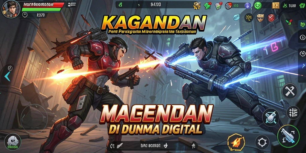Gameplay KAGANDAN menampilkan pertarungan seru dan karakter yang liar.