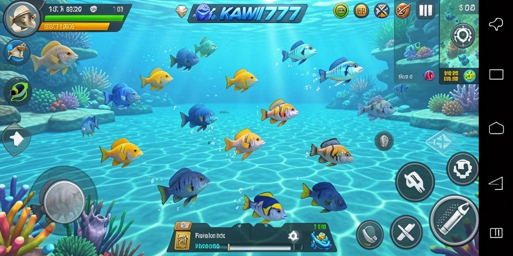 Tampilan screenshot gameplay KAWI777 yang mendebarkan.