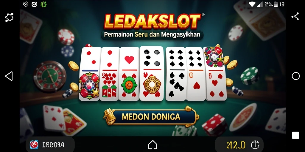 Screenshot gameplay domino yang menarik dan interaktif.