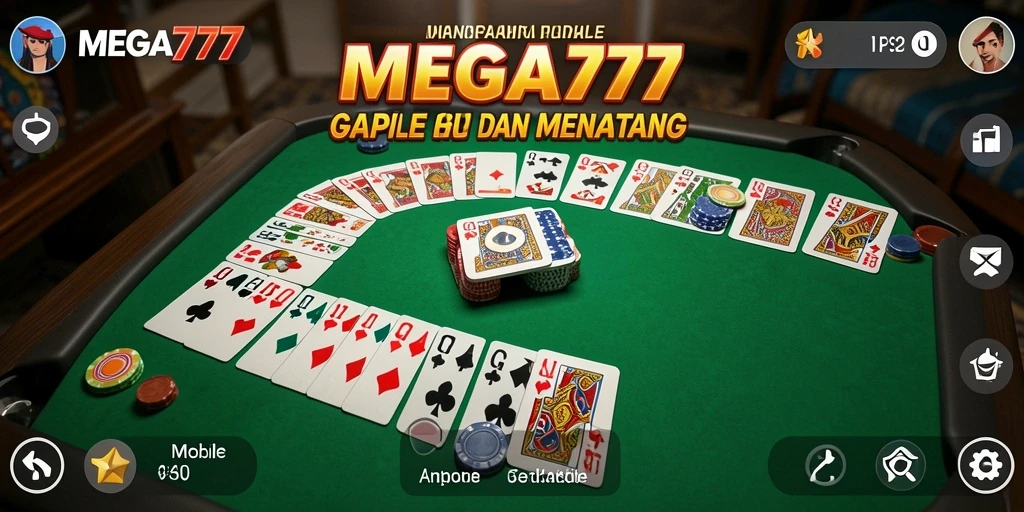 Tampilan gameplay seru dan interaktif dalam MEGA777.