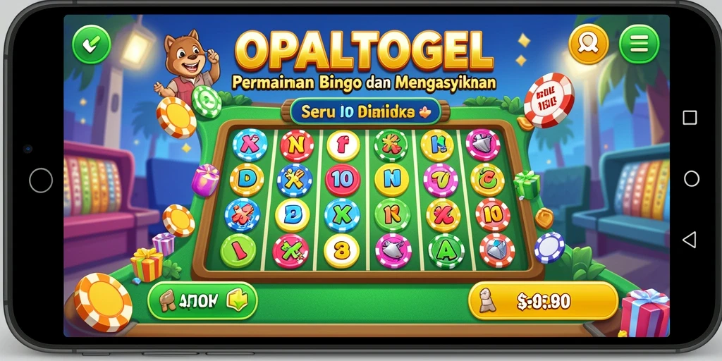 Tampilan gameplay <strong>OPALTOGEL</strong> yang seru dan menantang.