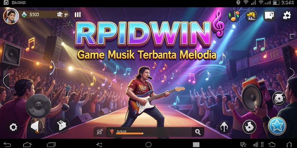 Tampilan antarmuka RPIDWIN yang menampilkan gameplay menarik dan interaktif.