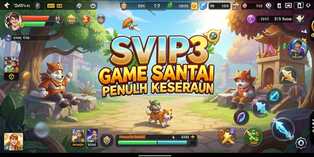 Tampilan gameplay SVIP3 yang seru dan menyenangkan.