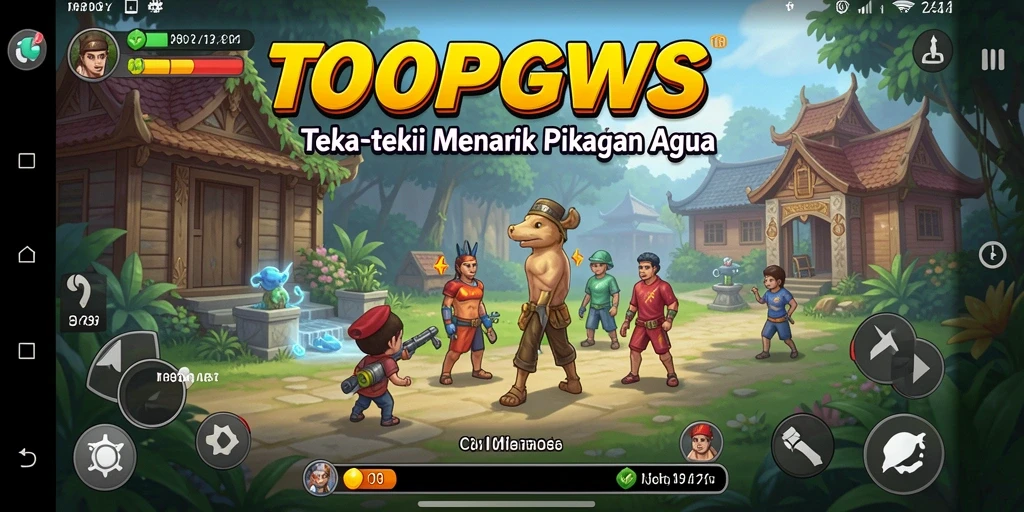 Tampilan gameplay TOOPGWS yang menantang dan menarik.