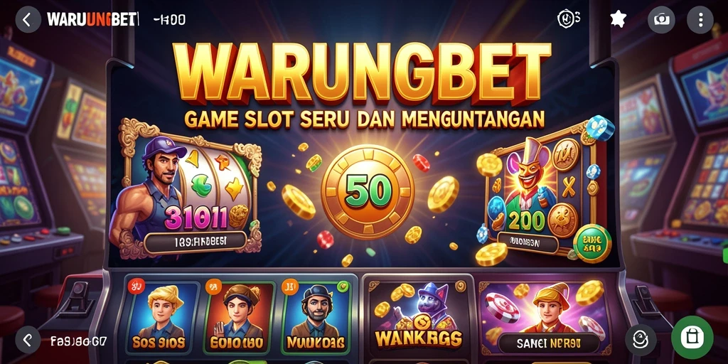 Gameplay seru dan menarik dari WARUNGBET.